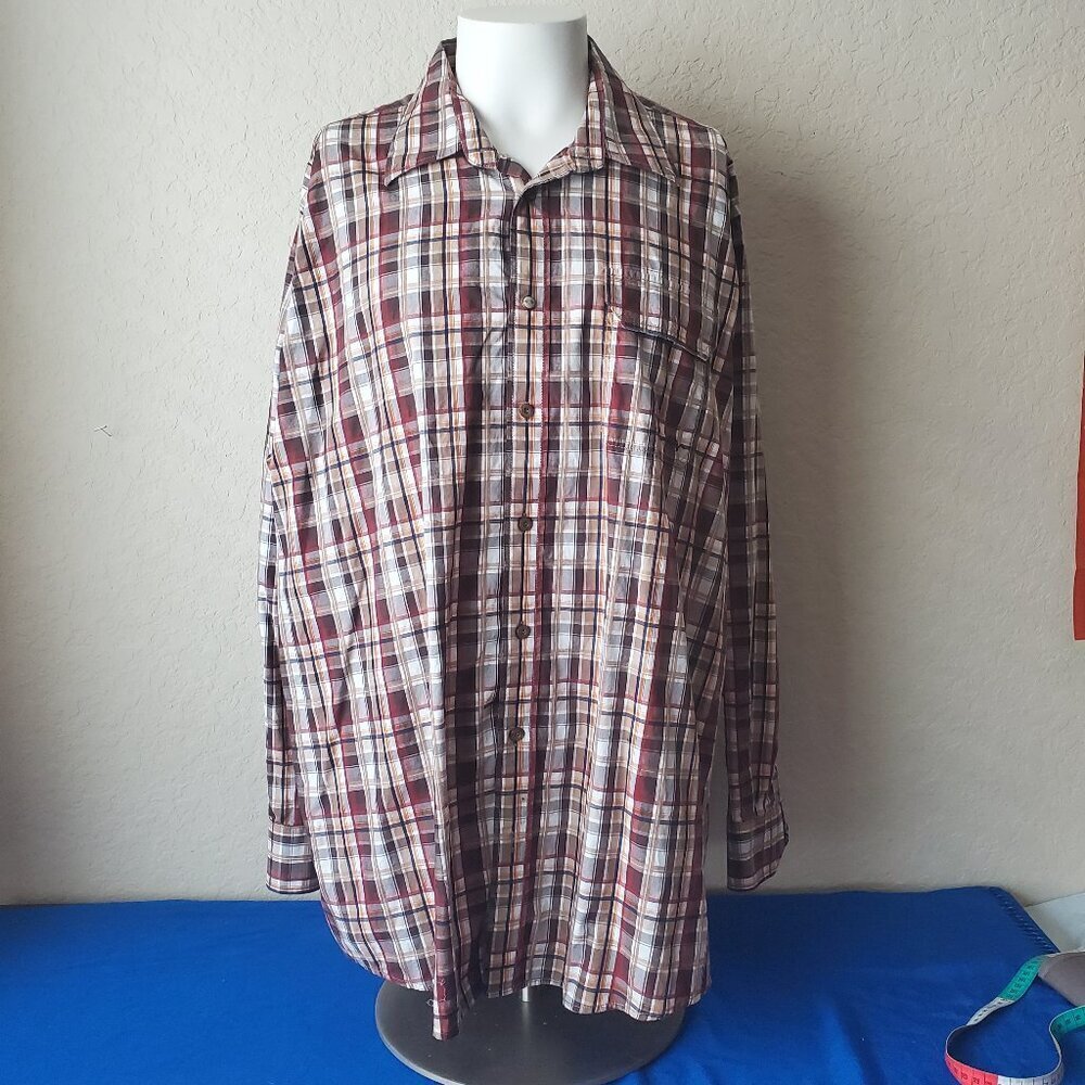 Blaser Outfitters Men 's 3X Georg poplin Shirt